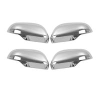 Onchdbfhuu 2X Car Chrome Rear View Rearview Side Glass Mirror Cover Trim Frame Side Mirror Caps for Triton L200 2019-21