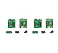 Onchdbfhuu 2X CH32V003 Development Board Kit Evaluation Board 32-Bit General-Purpose RISC-V MCU Functional Application Assessment
