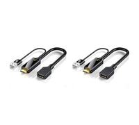 Onchdbfhuu 2X -Compatible Male to Displayport Female Converter Cable 4K@60Hz -Compatible to DP Converter Adapter Cable