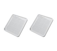 Onchdbfhuu 2X Crypto Seed Phrase Storage Plate, Mnemonic 24 Words Backup Kit, Recovery Cold Wallet for BIP39 Recovery Words
