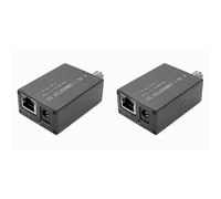 Onchdbfhuu 2X CVBS/1080P AHD/TVI/CVI/to Net Converter BNC Input RJ45 Output 265 RTSP Single-Channel Video Recoder