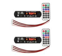 Onchdbfhuu 2X DC 5V 2X3W 6W Amplifier Decoder Board Bluetooth V5.0 Car MP3 Player USB Recording Module FM AUX Radio for Speaker
