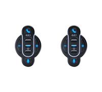 Onchdbfhuu 2X DX1 Motorcycle Handle Bluetooth Controller Waterproof Motorcycle Wireless Bluetooth Headset Controller Voice Control