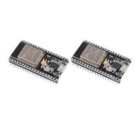 Onchdbfhuu 2X ESP-32S NodeMCU-32S ESP-32 Development Board 2.4 GHz WiFi and Bluetooth Dual Cores Microcontroller