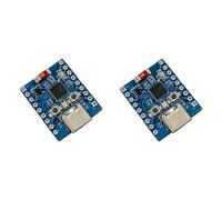 Onchdbfhuu 2X ESP32C6-TINY SuperMini Microcontroller Development Board Support WIFI Bluetooth with Onboard WS2812 -C6FH4