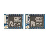 Onchdbfhuu 2X ESP8266 Serial Port WIFI Model Remote Wireless Control WIFI Model ESP-07 Model Storage 1MB