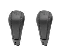 Onchdbfhuu 2X for S60 S80 V70 XC70 PU Leather Gear Shift Knob Handball Accessories 5 Speed
