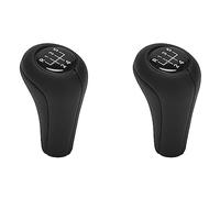 Onchdbfhuu 2X Gear Stick Shift Knob 5 Speed Manual for E28 E30 E32 E34 E36 E38 E39 E46 X1 X3 X5 Z1 Z3 Z4
