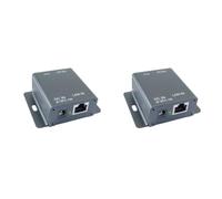 Onchdbfhuu 2X Gigabit POE Injector MAX30W Active POE 9-36Vdc in 48Vdc POE Out Support Solar,Adapter,Portable Charger Power Feeding