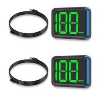 Onchdbfhuu 2X GPS Speedometer for Car Universal MPH Speedometer USB Connect Digital Speed Display Heads Up