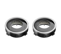 Onchdbfhuu 2X IL37 Microscope Polarized LED Ring Light Lamp Anti Illuminators Source Eliminating Reflections