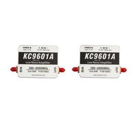 Onchdbfhuu 2X KC9601A 380MHz-6GHz Low Noise Amplifier Ultra-Wideband Module 2.4G/5.8G 20dB High Gain Type-C Power Supply