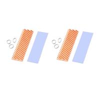 Onchdbfhuu 2X M.2 SSD NVMe Heat Sink M2 2280 Solid State Hard Disk Copper Heatsink Gasket with Thermal Silicone Pad PC Accessories