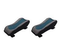 Onchdbfhuu 2X Memory Foam Cooling Gel Chair Armrest Pads Arm Rest Riser Pillow for Gaming Chairs Pressure Relief Pillow