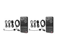 Onchdbfhuu 2X Mini Portable Voice Changer Multiple Audio Effect Live Sound Changing Card Speaker Device for Mobile Phone PC Tablet
