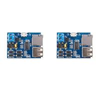 Onchdbfhuu 2X Mp3 Lossless Decoder Board Comes with Amplifier Mp3 Decoder TF Card U Disk Decoder Player