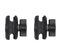 Onchdbfhuu 2X Nylon Arm 6cm Double Socket Arm with 1 Inch Ball Base Mount Motorcycle Camera Extension Arm