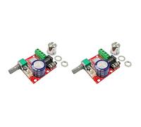 Onchdbfhuu 2X PAM8610 12V Mini Hi-Fi Audio Stereo Amplifier Board 2X10W Dual Channel D Class for DIY Audio Projects