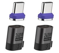 Onchdbfhuu 2X PD 3.0 Fast Charging Cable Cord 240W Magnetic Type C Adapter 480 Mbps Data Transfer for Phone Laptop