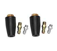 Onchdbfhuu 2X Pressure Washer Rotating Turbo Nozzle Universal 3,000 Psi, 3.0 Orifice, 3.0 Gpm (Black Turbo Nozzle)