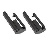 Onchdbfhuu 2X Right Front Car Seat Rail Trim Cover Sliding Track Bonnet for 5 Series F10 2010-2013 7 Series F02 2009-2013