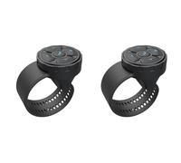 Onchdbfhuu 2X Robot Wireless Bluetooth Remote Button Universal Motorcycle/Bike Handlebar Media Controller Steering Wheel Control