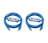 Onchdbfhuu 2X TSXPCX3030-C Suitable Twido Series PLC Programming Cable TSXPCX3030 Download Cable