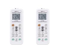 Onchdbfhuu 2X Universal 1000 in 1 LCD Low Power Consumption K-1028E Air Condition A/C Remote Control Controller