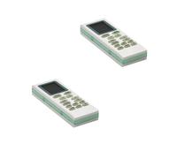 Onchdbfhuu 2X Universal Air Conditioner Remote Control Replacement Remote Control for YBOF YB1FA YB1F2 YBOF2