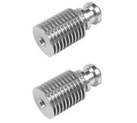 Onchdbfhuu 2X Upgrade Heatsink Extruder Radiator for Mk3 Hotend Remote 1.75mm Direct & Bowden with Collet Clip for Prusa I3 Mk3