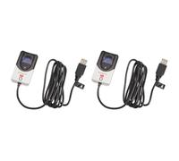 Onchdbfhuu 2X URU4500 HD Fingerprint Meter USB Fingerprint Recognizer No Software Required Fingerprint Meter for Bank