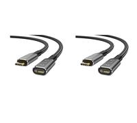 Onchdbfhuu 2X USB4 8K Cable 0.8M for 4 Compatible USB 4 Type-C Male to Female Extension Ultra HD 8K@60Hz 100W 40Gbps