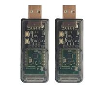 Onchdbfhuu 2X ZigBee 3.0 Silicon Labs Mini EFR32MG21 Universal Open Source Hub Gateway USB Dongle Chip Module ZHA NCP Assistant