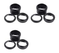 Onchdbfhuu 3 Set Macro Extension Tubes 7mm/14mm/28mm for M42 Close-Up Adapter Macro Extension Lens Adapter Tube Rings Set