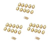 Onchdbfhuu 30x SMA Male Plug Solder Coax Connector for Semi-Rigid RG402 0.141 Inch Cable Gold