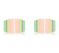 Onchdbfhuu 32 Pieces Guided Reading Highlight Strips Colored Overlays Bookmark Reading Tracking Rulers with Line for Dyslexia, ADHD