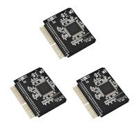 Onchdbfhuu 3pcs 2.5 Inch SD Card to IDE Adapter, SDHC/SDXC Memory Card Converter to Laptop HDD 44 Pin Male Port HDD Riser Card