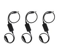 Onchdbfhuu 3X 24 Hour Auto Reboot Router Routing Timer Reset Tool DC Power Timing Fiber Modem Router DC Power Manager Black