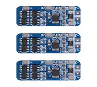 Onchdbfhuu 3X 3S 10A 12V Lithium Battery Charger Protection Board Module for 3Pcs 18650 Li-Ion Battery Cell 10.8V 11.1V 12.6V
