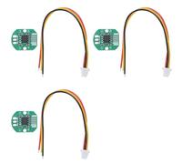 Onchdbfhuu 3X AS5600 Magnetic Induction Angle Measurement Sensor High 12-Bit with 3-Pin Wire for Brushless Gimbal Motor