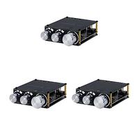 Onchdbfhuu 3X Bluetooth 5.0 100W+100W Power Subwoofer Amplifier Board 2.1 Channel Class D Home Audio Stereo Equalizer Amp XY-T100L