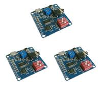 Onchdbfhuu 3X DY-SV8F Voice Playback Module MP3 Player UART I/O Trigger Amplifier Class D 5W 8M Storage Flash SD/TF Card