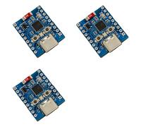 Onchdbfhuu 3X ESP32C6-TINY SuperMini Microcontroller Development Board Support WIFI Bluetooth with Onboard WS2812 -C6FH4