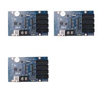Onchdbfhuu 3X HD-WF4 Full Color RGB HUB75 Controller LED Display Screen Pixel Animation LED Digital Signage WiFi USB Port