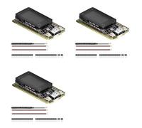 Onchdbfhuu 3X LoRa 32 V4 Meshtastic SX1262 0.96inch OLED Solar Powered Dev-Board Mesh Network WiFi LoRa BLE Low Power