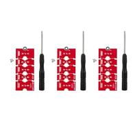 Onchdbfhuu 3X M.2 NGFF NVME SSD Extension Bracket Transfer 2230 2242 2260 2280 Length Extend Adapter Bracket Card Plate Change Long