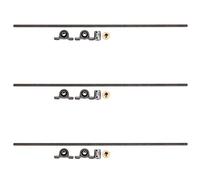 Onchdbfhuu 3X T8 8mm 500mm Lead Screw Rod with Nut Pillow Block Mounted CNC Set for 3D Printer