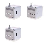 Onchdbfhuu 3X TD-V26 Mini Portable Sound Speaker Support TF Card FM Radio AUX Stereo Music Player Bluetooth Speaker