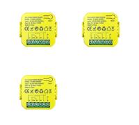 Onchdbfhuu 3X Tuya Life Dry Contact Relay WiFi Module Switch Timer App Remote Control 5A DC12V 24V AC100-240V