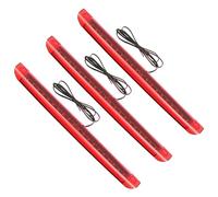 Onchdbfhuu 3X Universal Car Motorcycle Red 12V 20 LED 3RD High Mount Brake Tail Stop Light